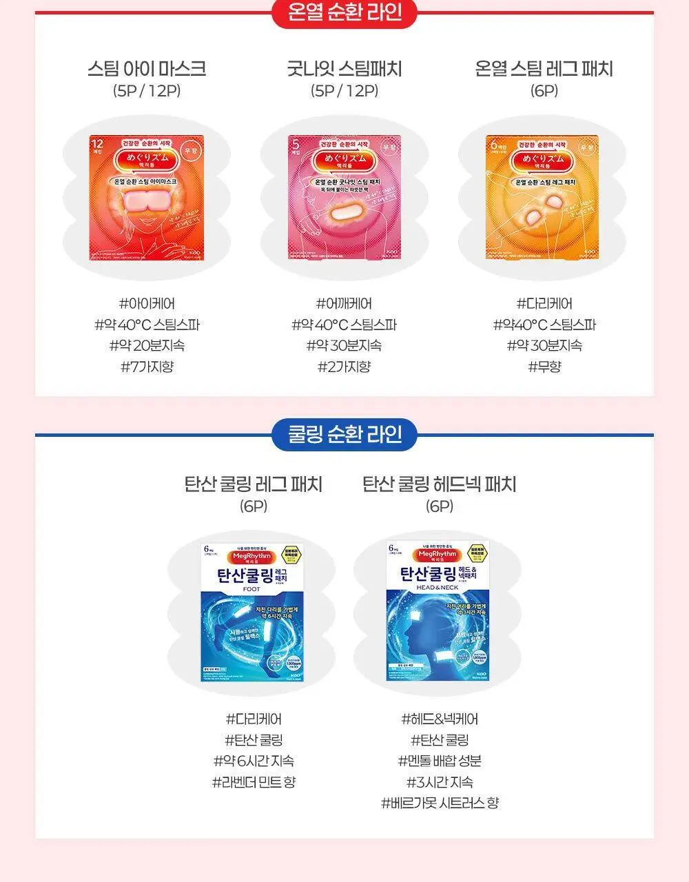 [NEW]멕리듬 온열 순환 스팀 아이마스크 국화향 5매 상세페이지 20